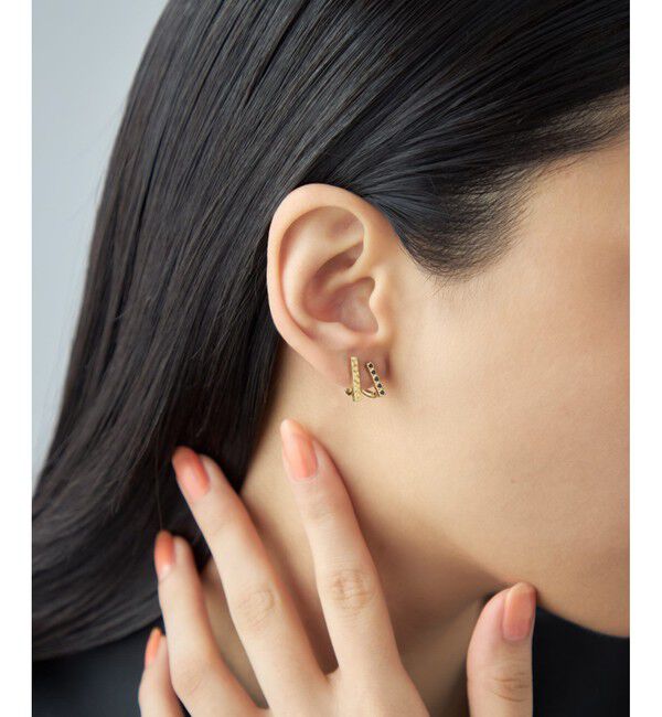 Jouete「[ダブルピアス] ジルコニア」|ピアス|