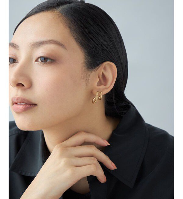 Jouete「[ダブルピアス] ウェーブ」|ピアス|