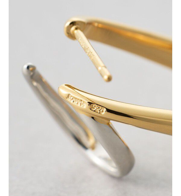 Jouete「[ダブルピアス] パール コンビカラー」|ピアス|