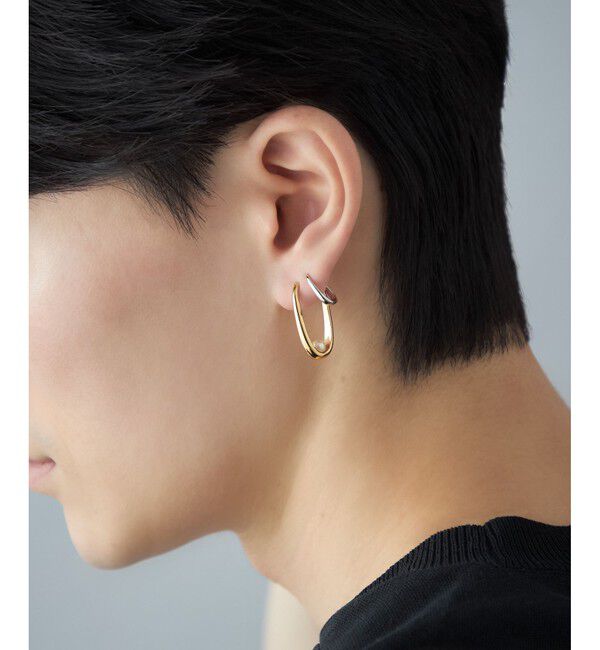 Jouete「[ダブルピアス] パール コンビカラー」|ピアス|