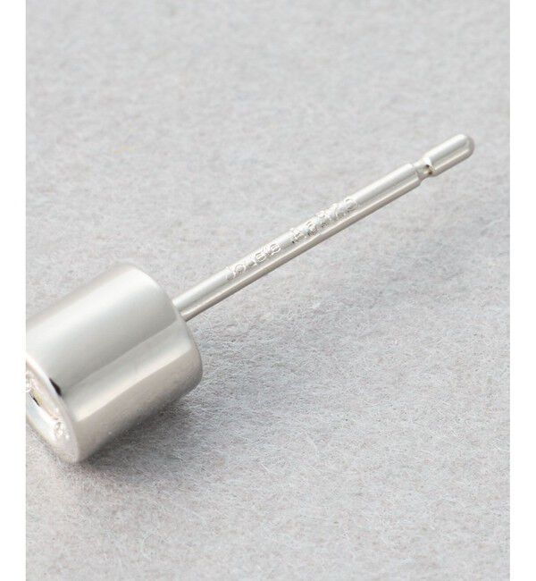 Jouete「[バックキャッチピアス] ジルコニア チューブ」|ピアス|