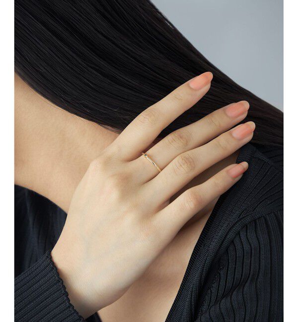 Jouete「[レイヤー] K10YG リング ダイヤモンド」|リング|