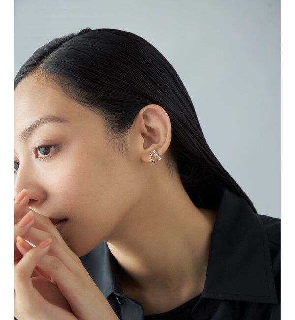 Jouete「[ダブルイヤリング] ジルコニア」|イヤリング|
