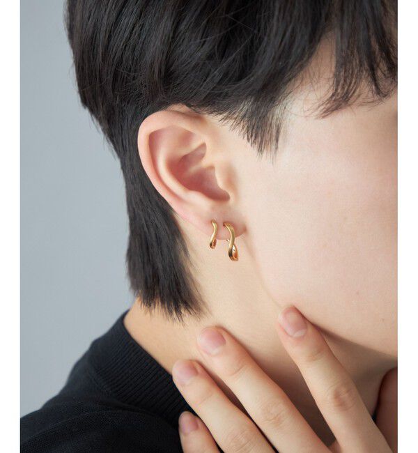Jouete「[ダブルイヤリング] ウェーブ」|イヤリング|
