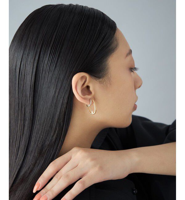 Jouete「[ダブルイヤリング] パール コンビカラー」|イヤリング|