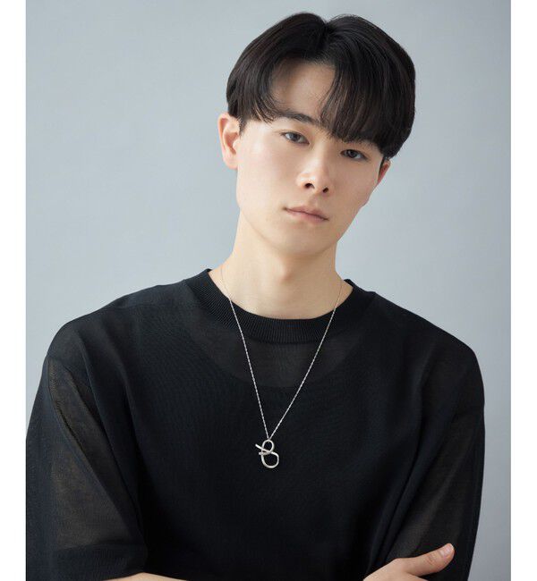 Jouete「[ステートメント] ネックレス ワンストローク」|ネックレス|