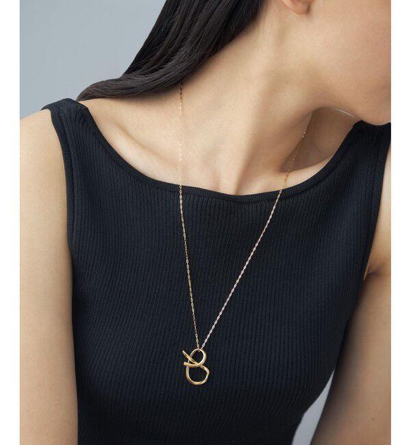 Jouete「[ステートメント] ネックレス ワンストローク」|ネックレス|