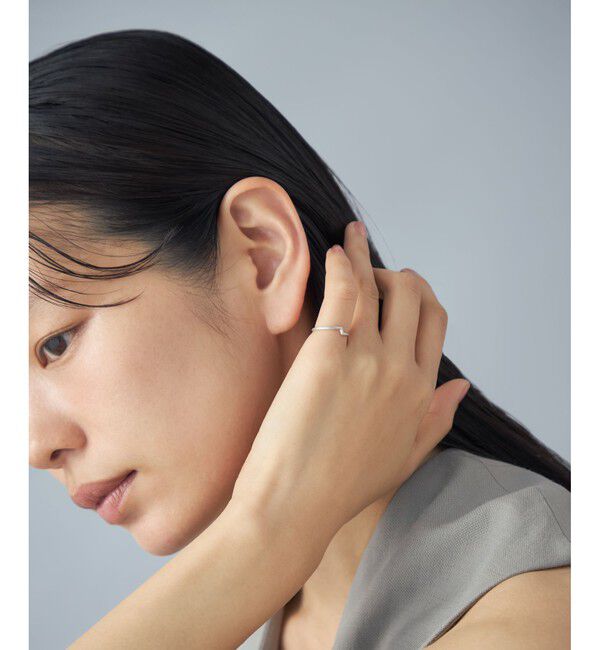 Jouete「K10WG ピンキーリング コーナー」|リング|