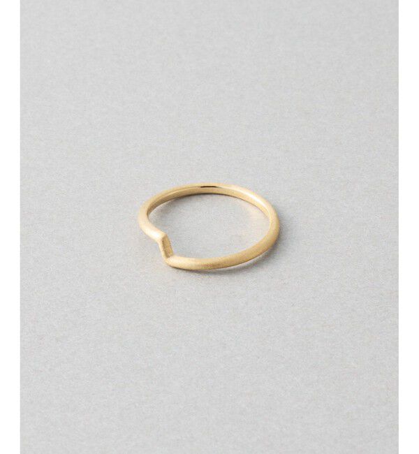 Jouete「K10YG ピンキーリング コーナー」|リング|