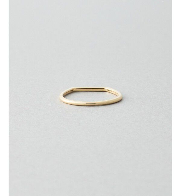 Jouete「K10YG ピンキーリング フラット」|リング|