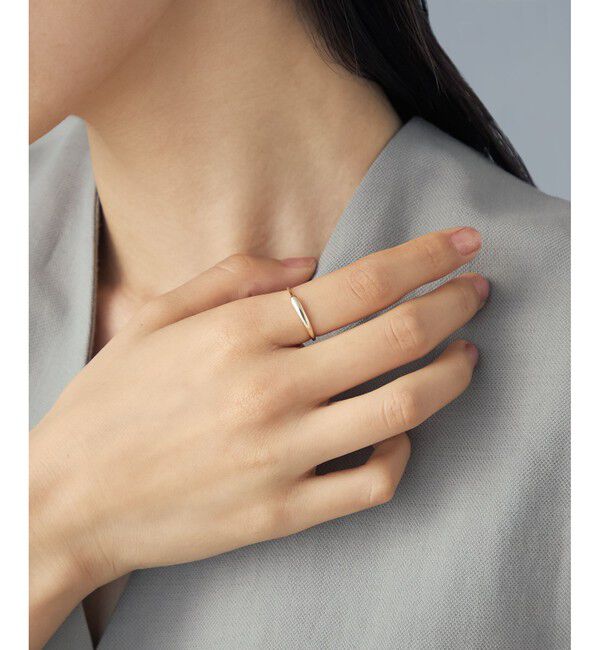 Jouete「[レイヤー] K10YG リング ドロー」|リング|