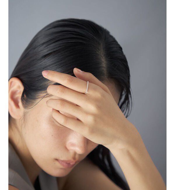 Jouete「[レイヤー] K10YG/WG リング バー コンビカラー」|リング|