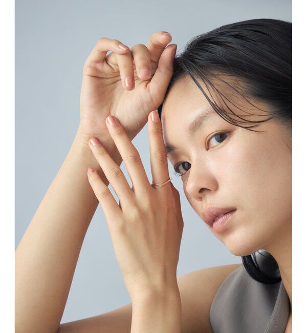 Jouete「[レイヤー] K10YG/WG リング バー コンビカラー」|リング|