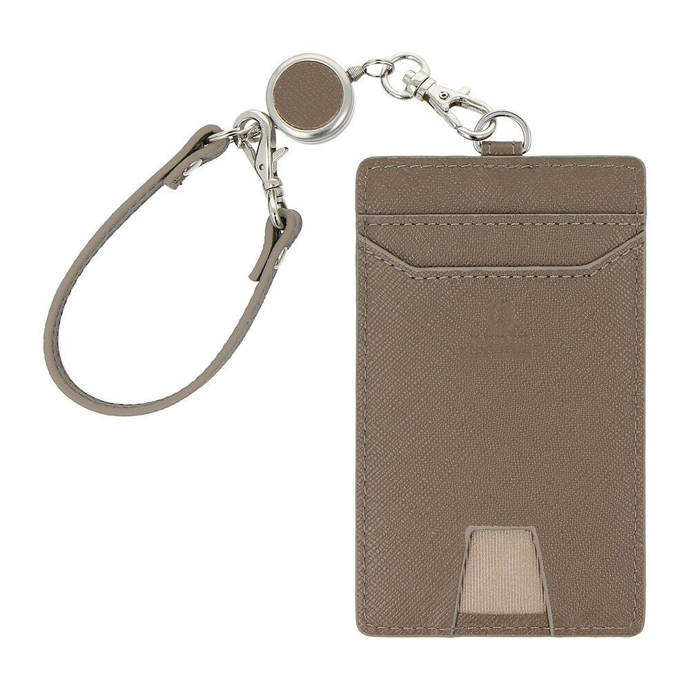 PEDIR「PEDIR(ペディール) リール付シングルパスケース プリズム」|定期入れ|トープ