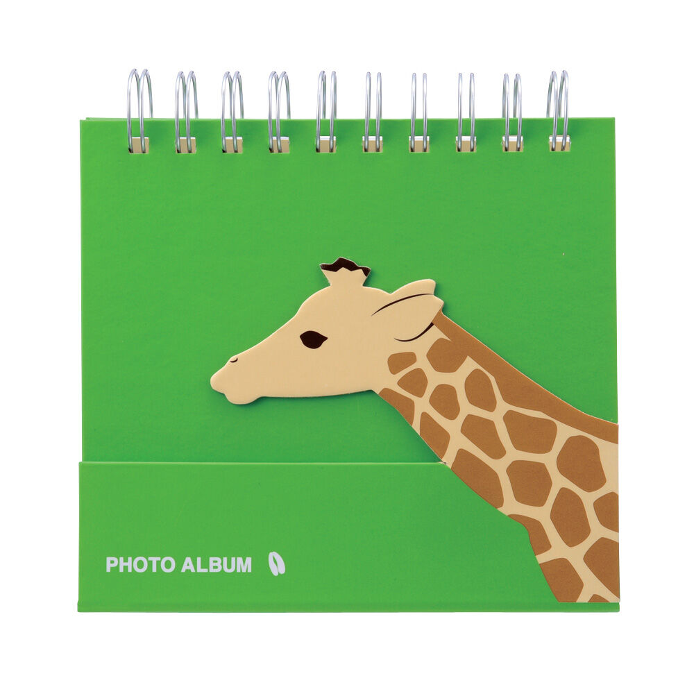  「［Ｌ判サイズ・36枚収納可］　フォトスタンドアルバム・アニマルこども」|ステーショナリー|キリン