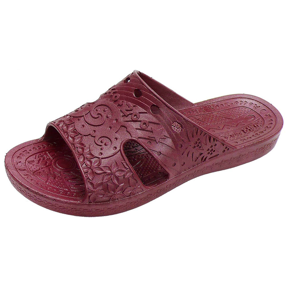 BACKYARD FAMILY「ベランダ サンダル スリッパ 通販 シャワーサンダル つっかけ バススリッパ メンズ レディース」|サンダル|レッド1