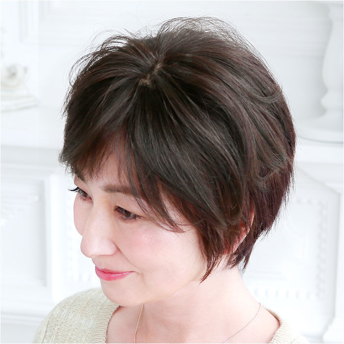 BACKYARD FAMILY「プリシラ ウィッグ レディース つむじ ST-004 通販 ミセスウィッグ 白髪かくしウィッグ」|ヘアスタイリング|