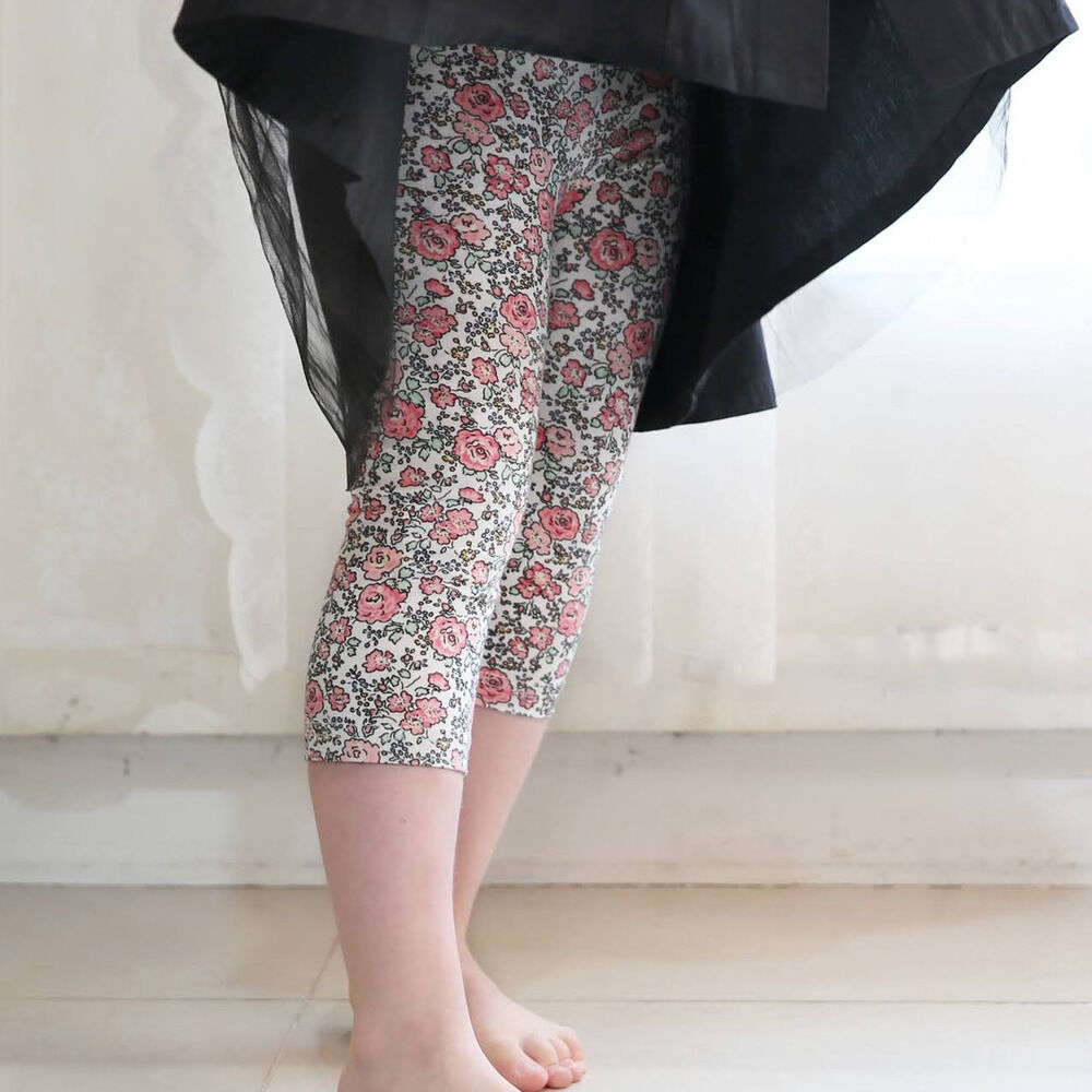 BACKYARD FAMILY「女の子 キッズ レギンス かわいい 通販 スパッツ 64042301 パンツ 春 夏 秋 冬」|レギンス・スパッツ|ピンク1