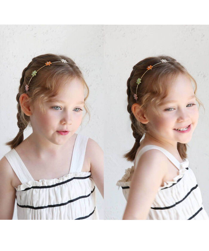 BACKYARD FAMILY「Rora カチューシャ 通販 花 キラキラ 68642302 髪飾り ヘッドドレス 子供 女の子」|その他|