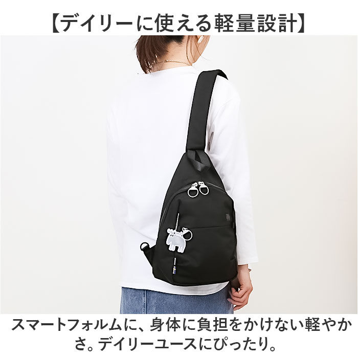 moz「moz モズ スリングバッグ 撥水 zzrk-05 通販 スリングバック ボディバッグ」|その他|