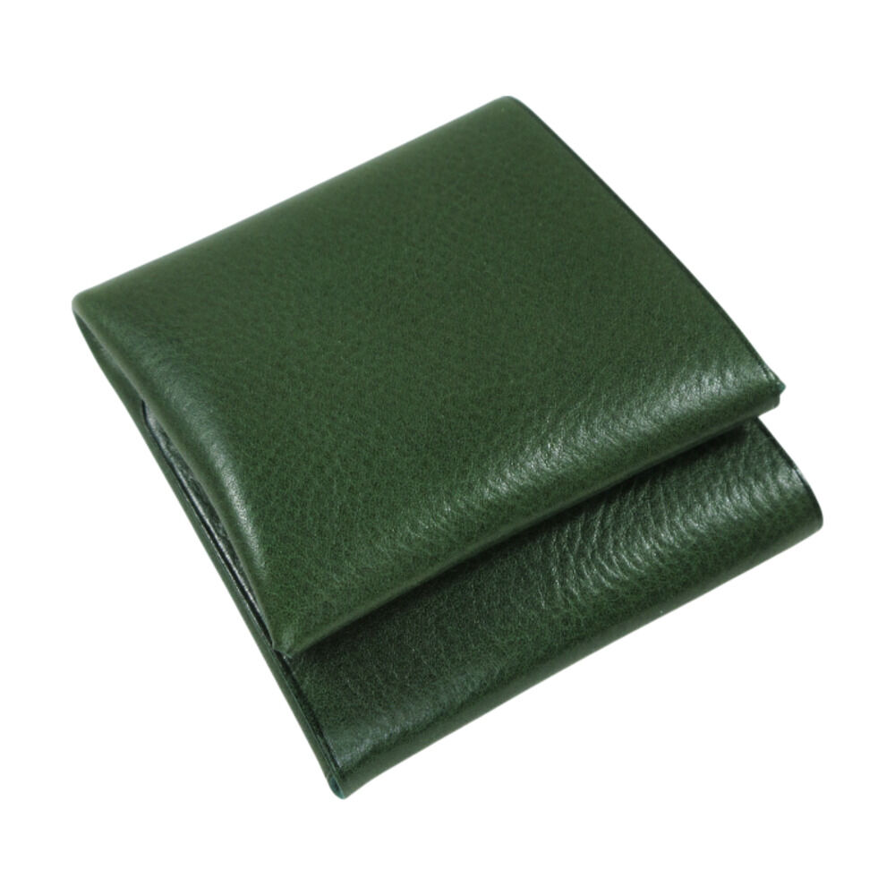 BACKYARD FAMILY「二つ折り財布メンズ 通販 日本製 本革 革 ハンドメイド ミニウォレット 財布 さいふ ウォレット」|コインケース|グリーン1