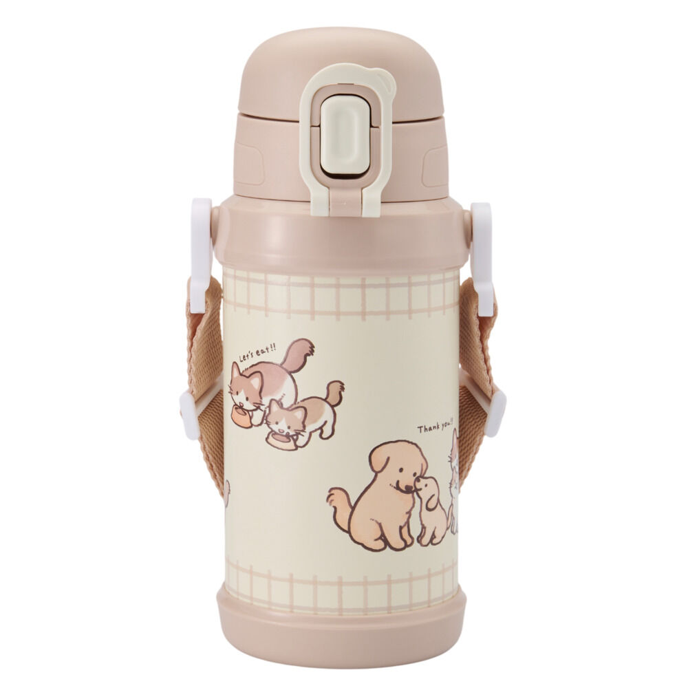 BACKYARD FAMILY「Reach Will ボトル 保冷 キッズ RYI-KS60 通販 水筒 ステンレスボトル」|食器・キッチングッズ|ベージュ1