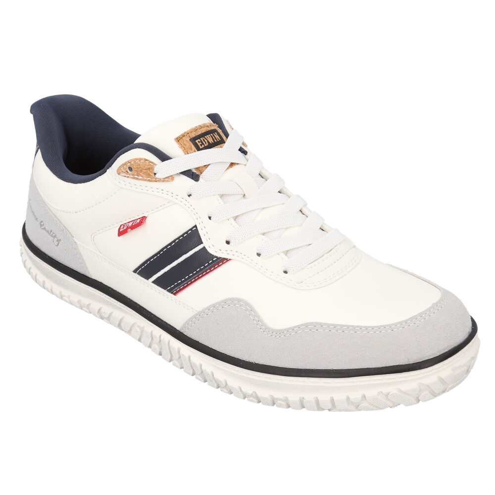 BACKYARD FAMILY「EDWIN スニーカー エドウィン 通販 メンズ ハンズフリーシューズ ハンズフリースニーカー」|スリッポン|ホワイト1