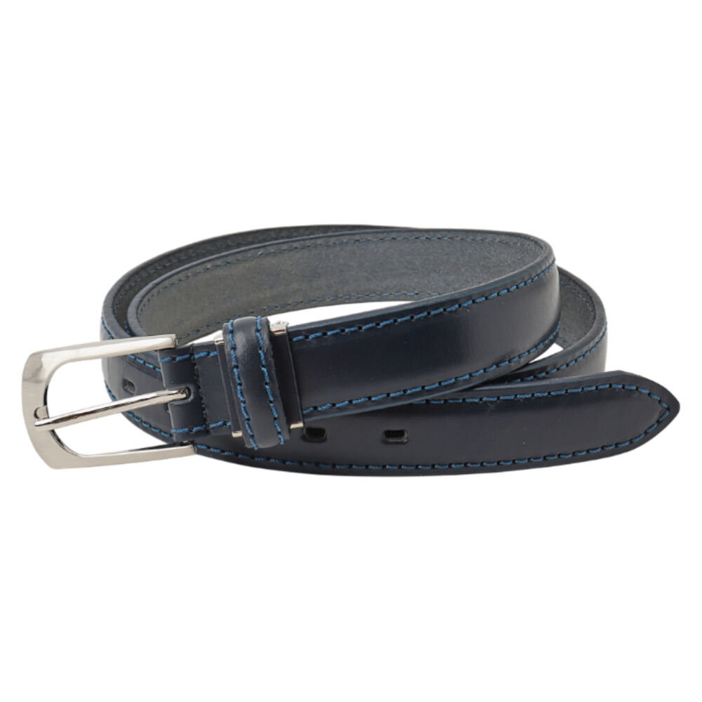 BACKYARD FAMILY「姫路レザー ベルト ly-953l 通販 日本製 レザーベルト プレーンベルト 革ベルト 皮ベルト」|ベルト|ブルー1