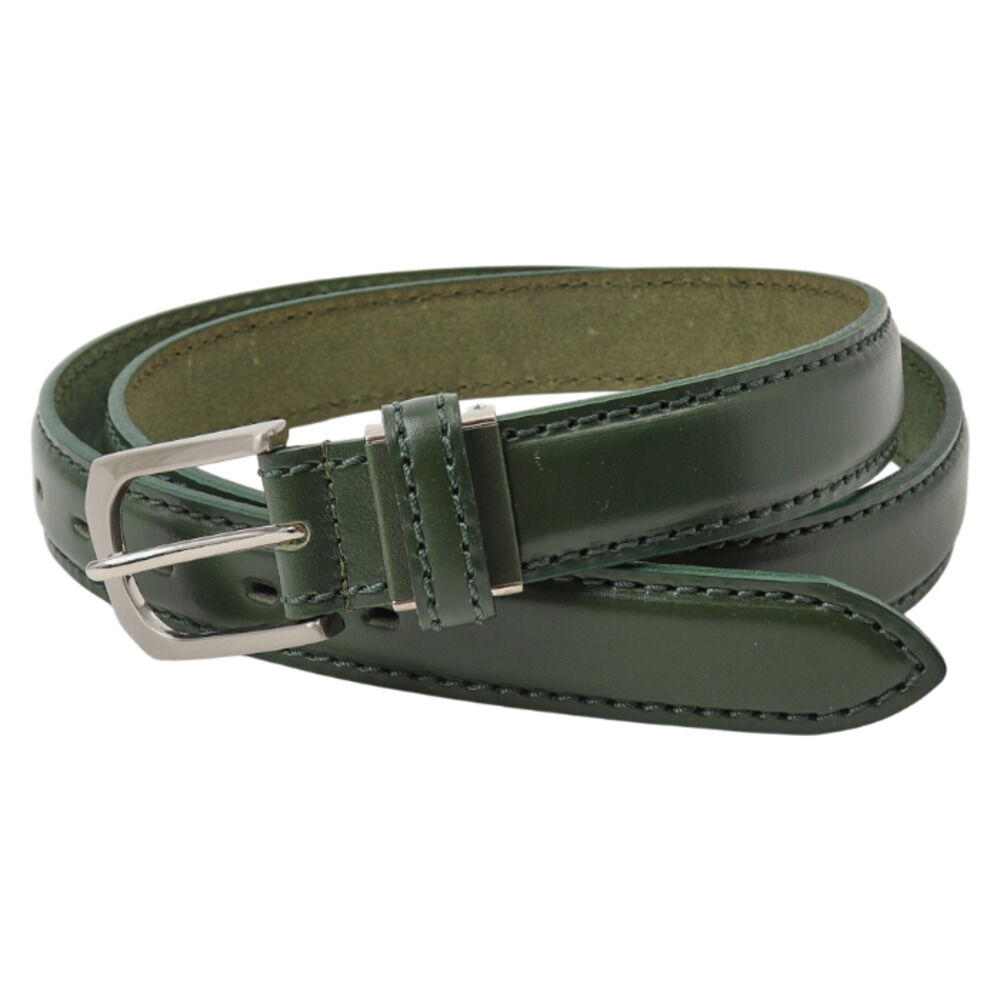 BACKYARD FAMILY「姫路レザー ベルト ly-953l 通販 日本製 レザーベルト プレーンベルト 革ベルト 皮ベルト」|ベルト|グリーン1