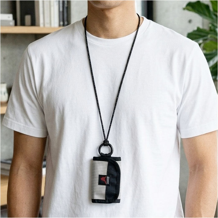 BACKYARD FAMILY「Overland 三つ折り 財布 通販 ウォレット お財布 メンズ 首掛け ネックウォレット」|その他|