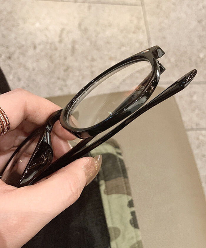 BACKYARD FAMILY「伊達メガネ おしゃれ レディース 通販 伊達眼鏡 小顔 ファッショングラス クリアメガネ 大きい」|その他|