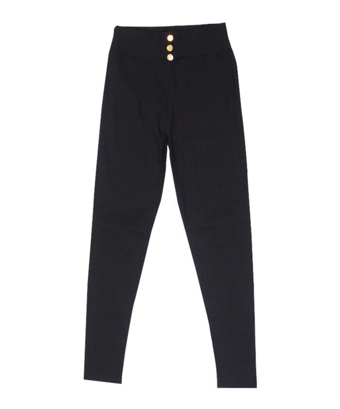 BACKYARD FAMILY「レギンスパンツ スキニーパンツ 通販 極細 スキニー 細見え レギンス パンツ レディース 黒」|レギンス・スパッツ|