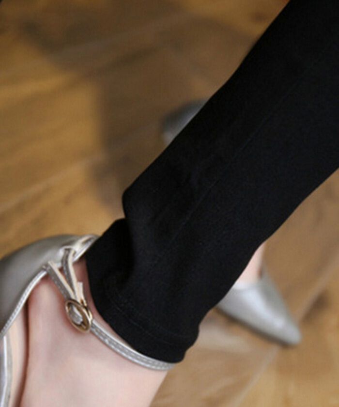 BACKYARD FAMILY「レギンスパンツ スキニーパンツ 通販 極細 スキニー 細見え レギンス パンツ レディース 黒」|レギンス・スパッツ|