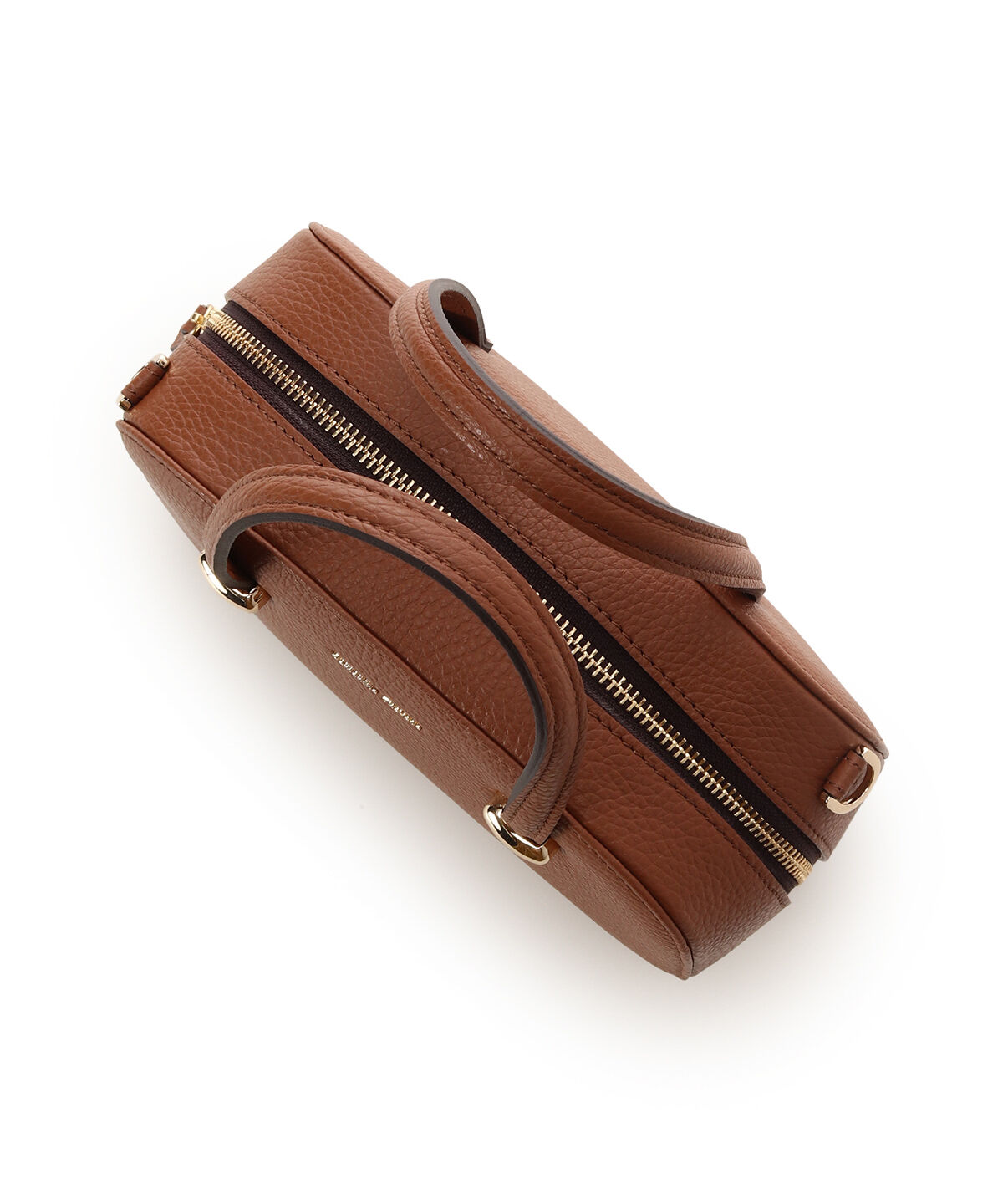 Samantha Thavasa「イタリアンシュリンクレザー ボストンバッグ」|ハンドバッグ|