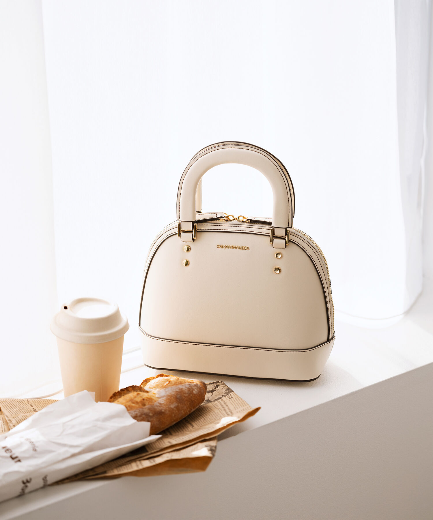 Samantha Vega「ポイントステッチショルダーバッグ」|ショルダー・メッセンジャー|