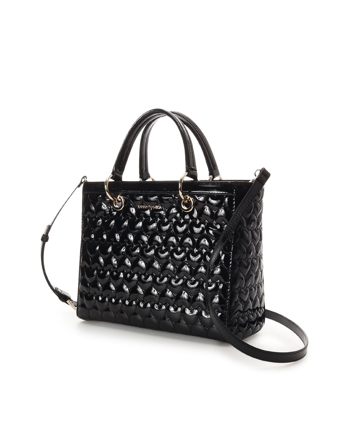 Samantha Vega「エターナルハートキルトハンドバッグ」|ハンドバッグ|