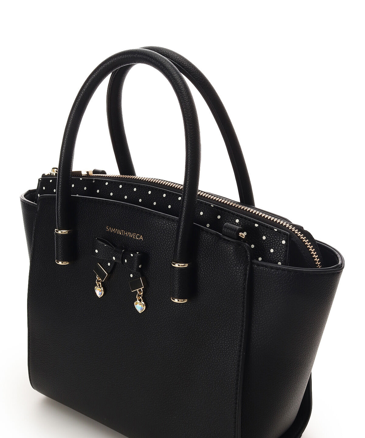 Samantha Vega「ハートドットハンドバッグ」|ハンドバッグ|