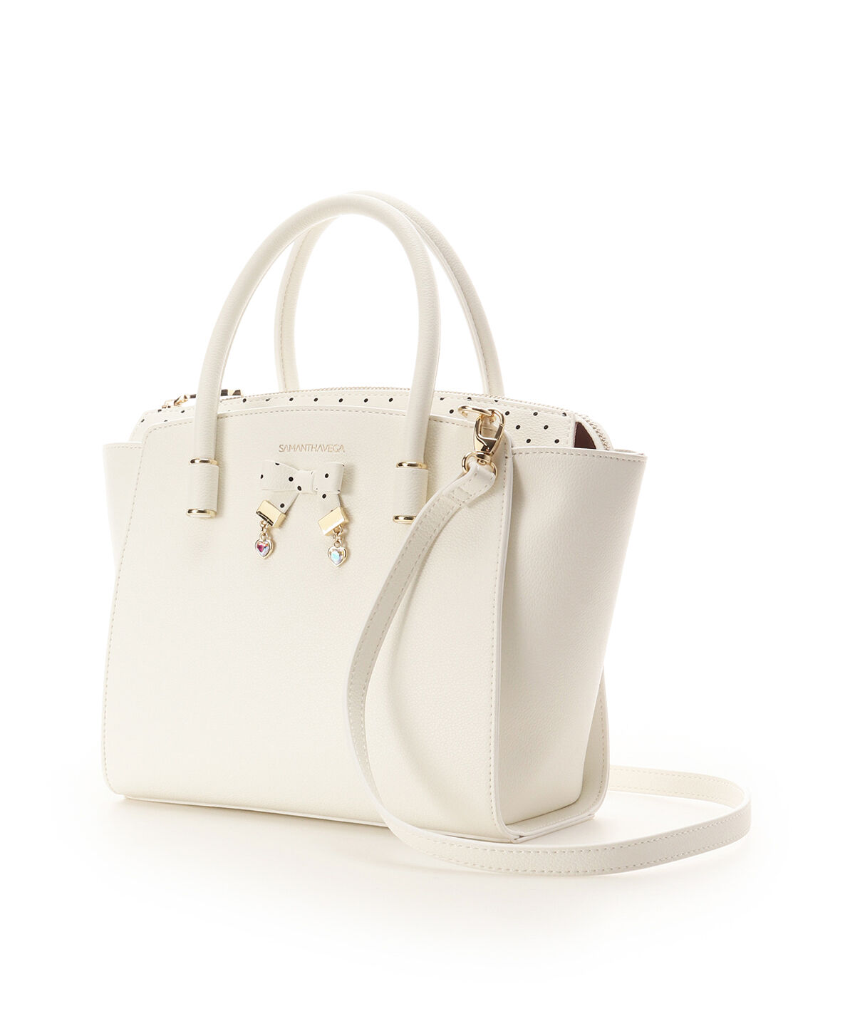 Samantha Vega「ハートドットハンドバッグ」|ハンドバッグ|