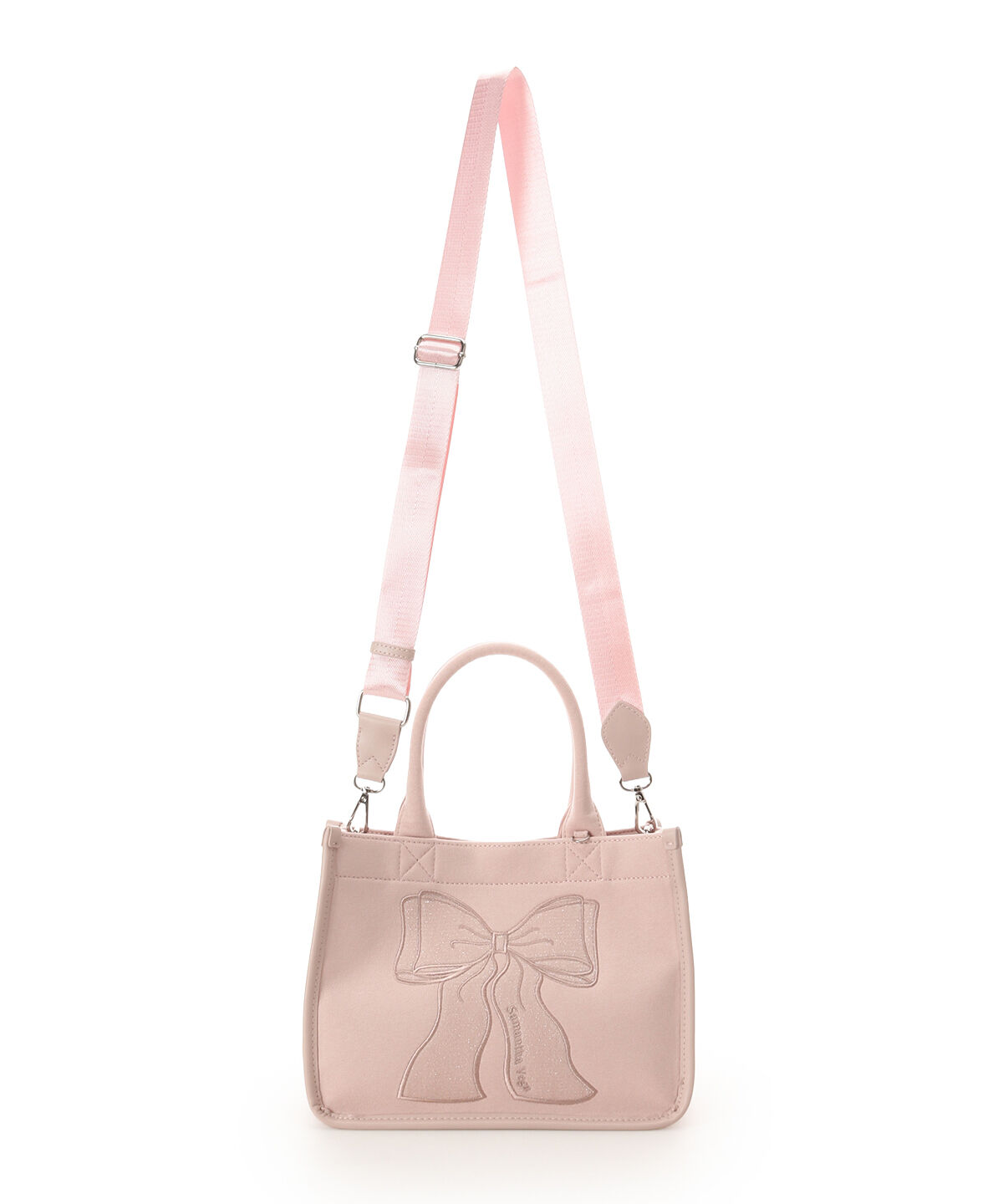 Samantha Vega「リボン刺繍ハンドバッグ」|ハンドバッグ|