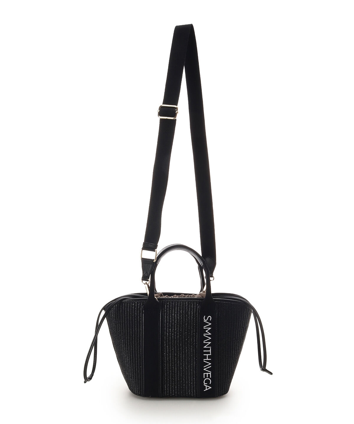 Samantha Vega「ロゴテープバスケット」|ハンドバッグ|