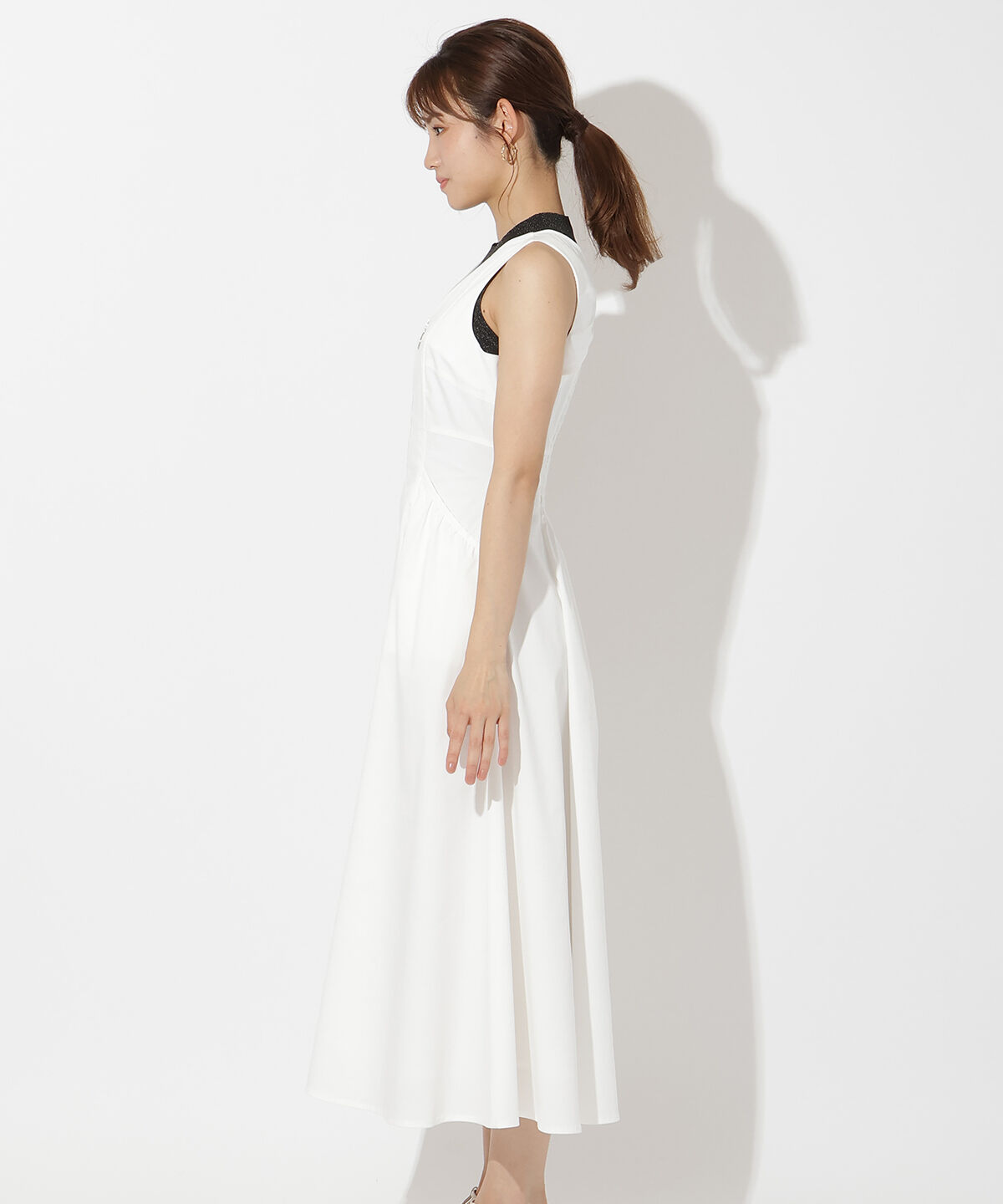 アンドクチュール「フロントジップジャンスカ」|ワンピース|