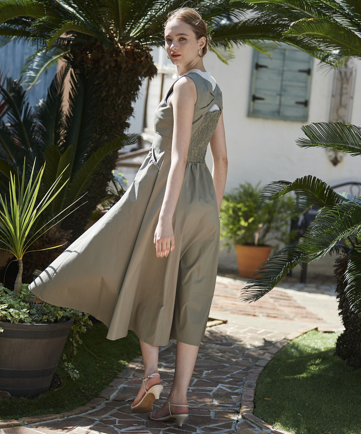 アンドクチュール「フロントジップジャンスカ」|ワンピース|