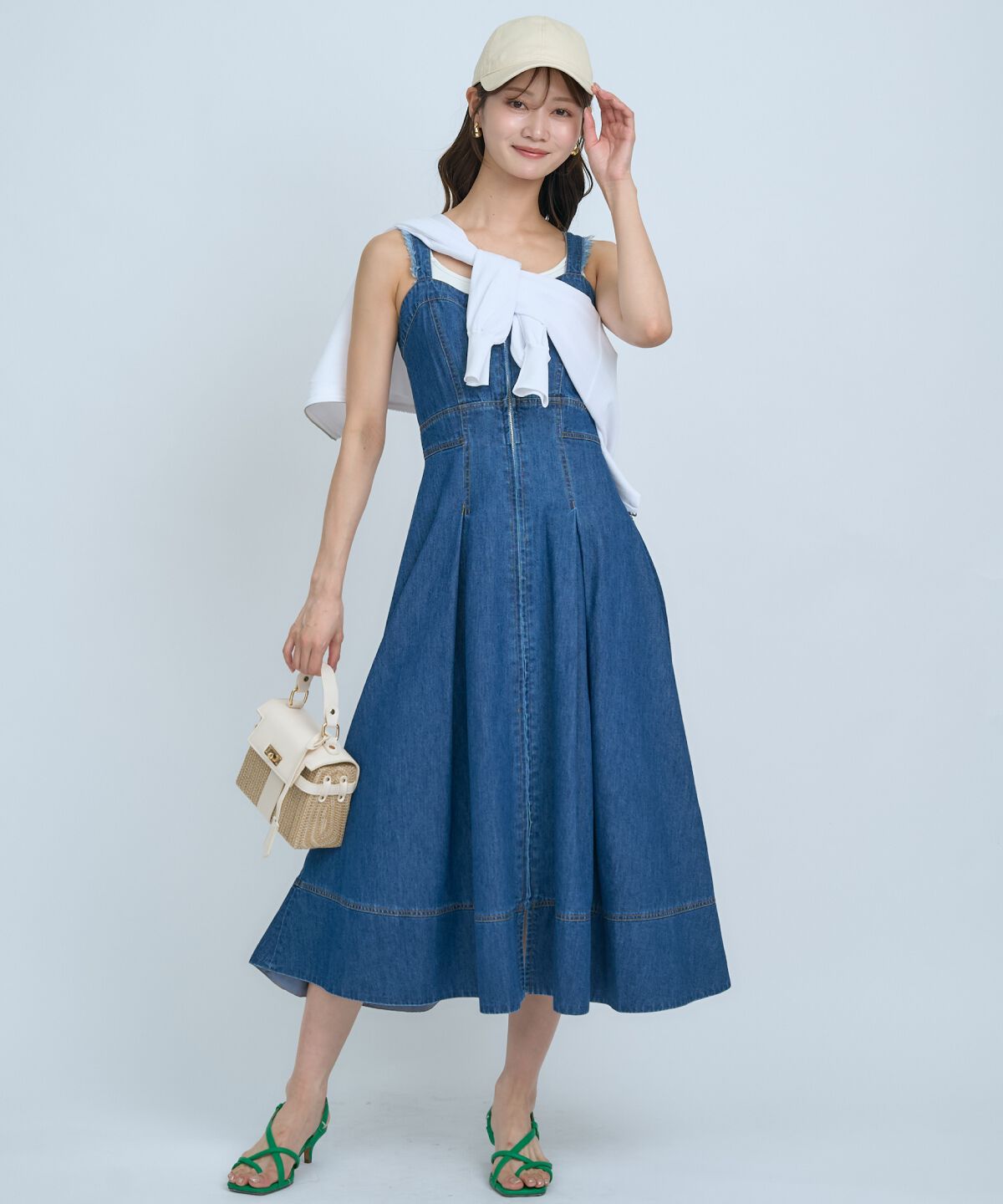 アンドクチュール「UVカットZIPパーカー」|パーカー|