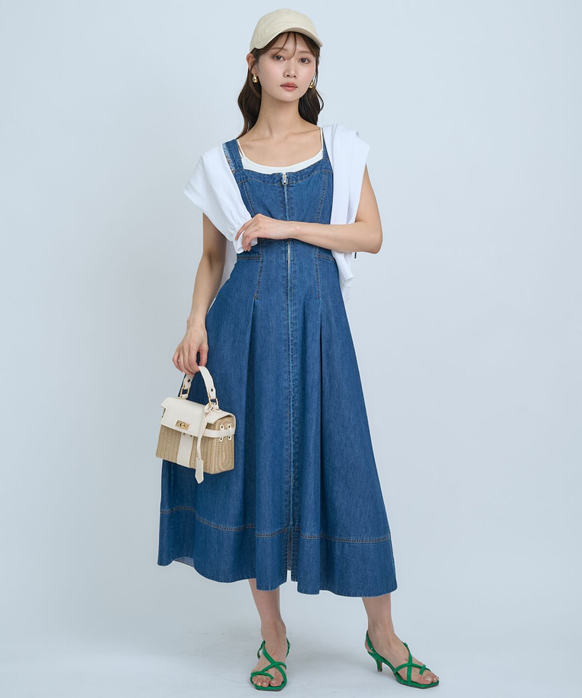 アンドクチュール「UVカットZIPパーカー」|パーカー|