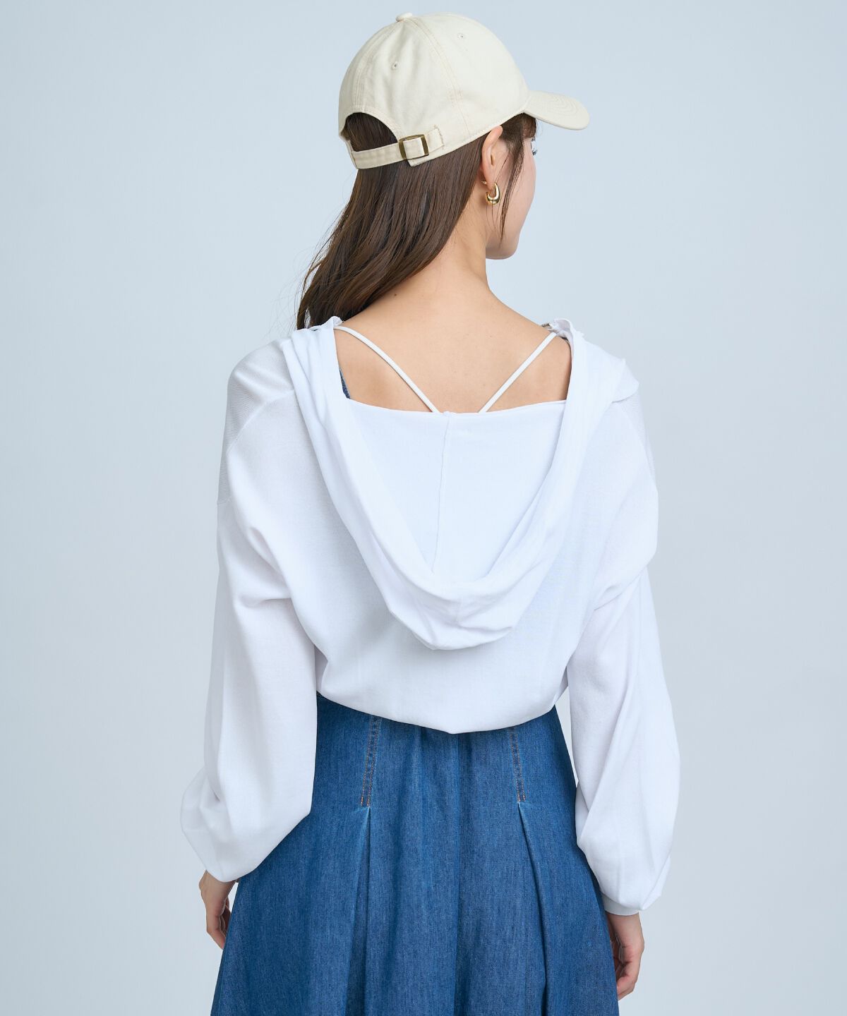 アンドクチュール「UVカットZIPパーカー」|パーカー|