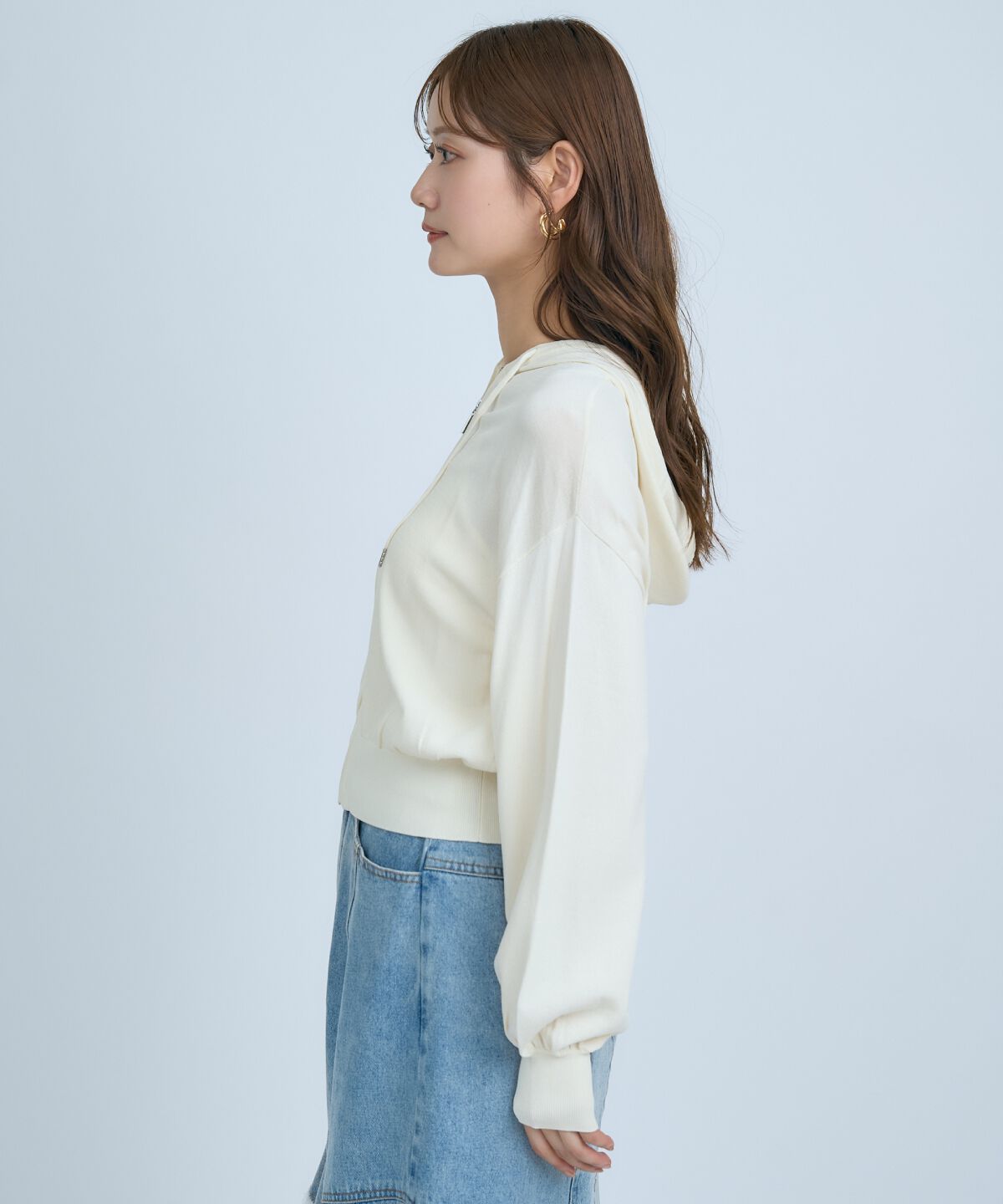 アンドクチュール「UVカットZIPパーカー」|パーカー|