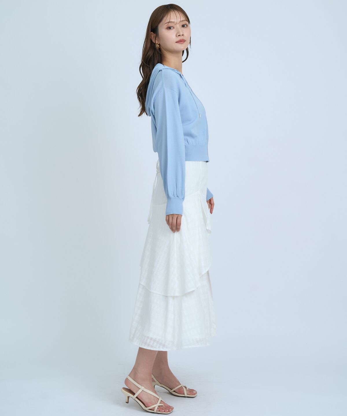 アンドクチュール「UVカットZIPパーカー」|パーカー|