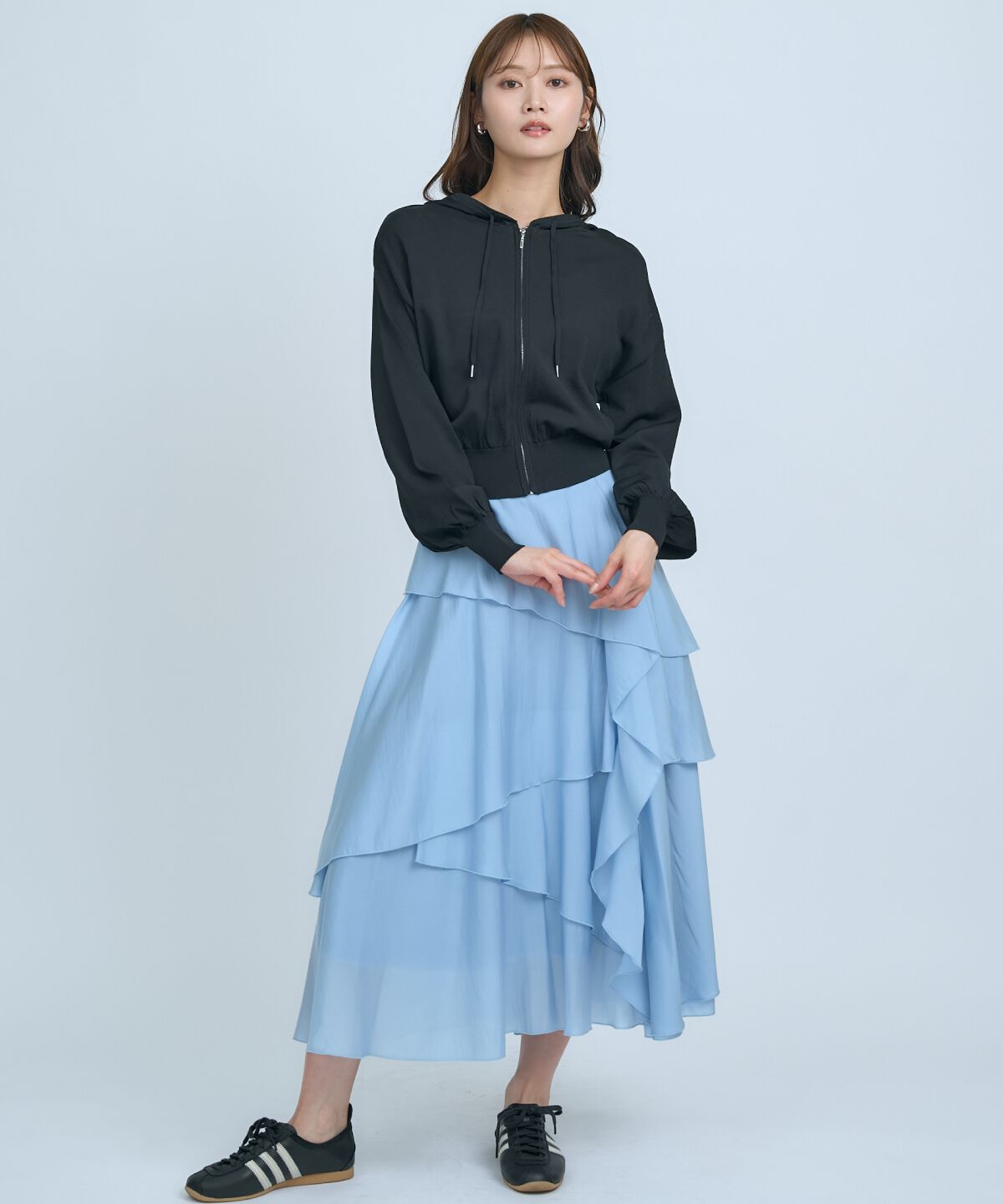 アンドクチュール「UVカットZIPパーカー」|パーカー|