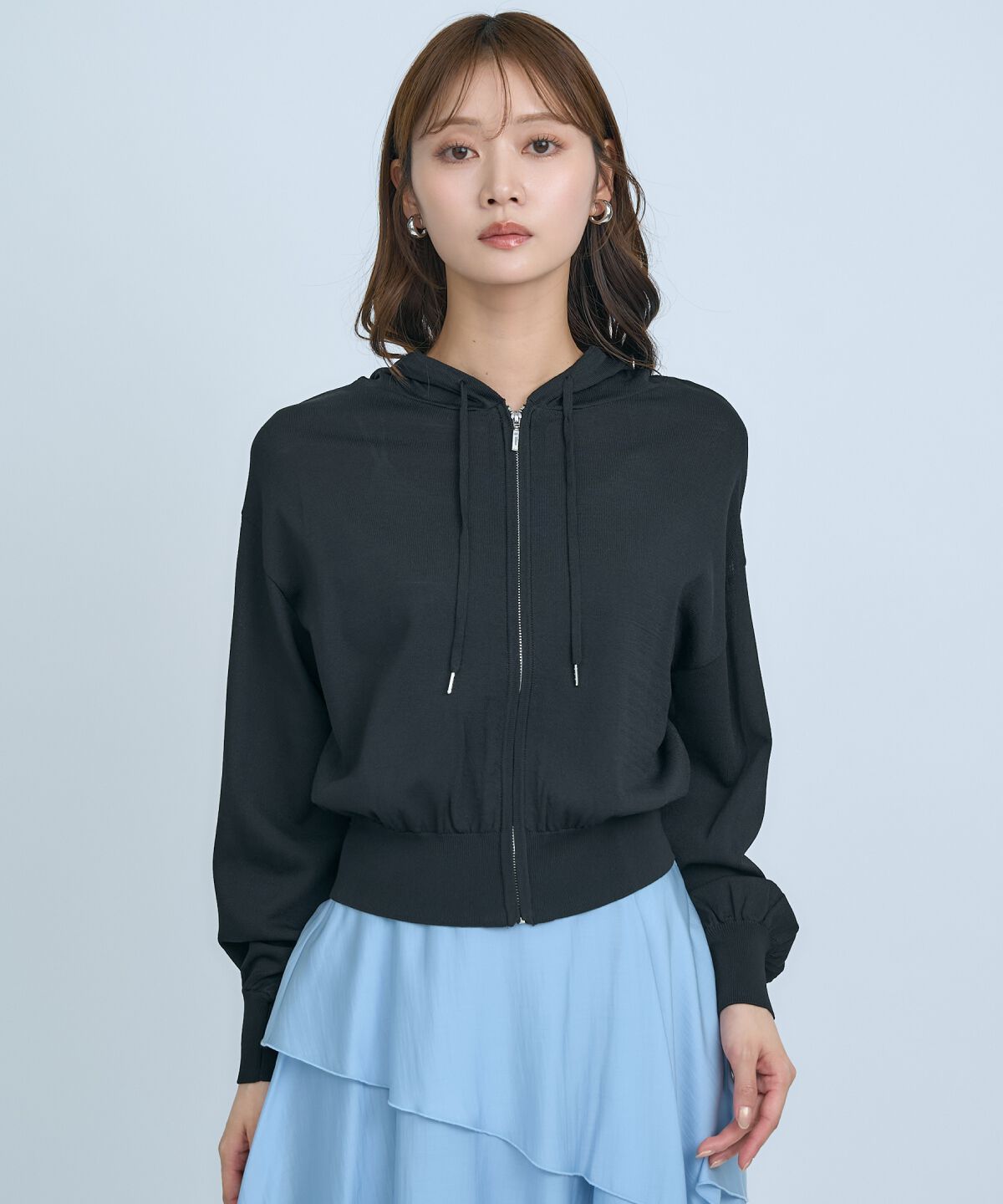 アンドクチュール「UVカットZIPパーカー」|パーカー|