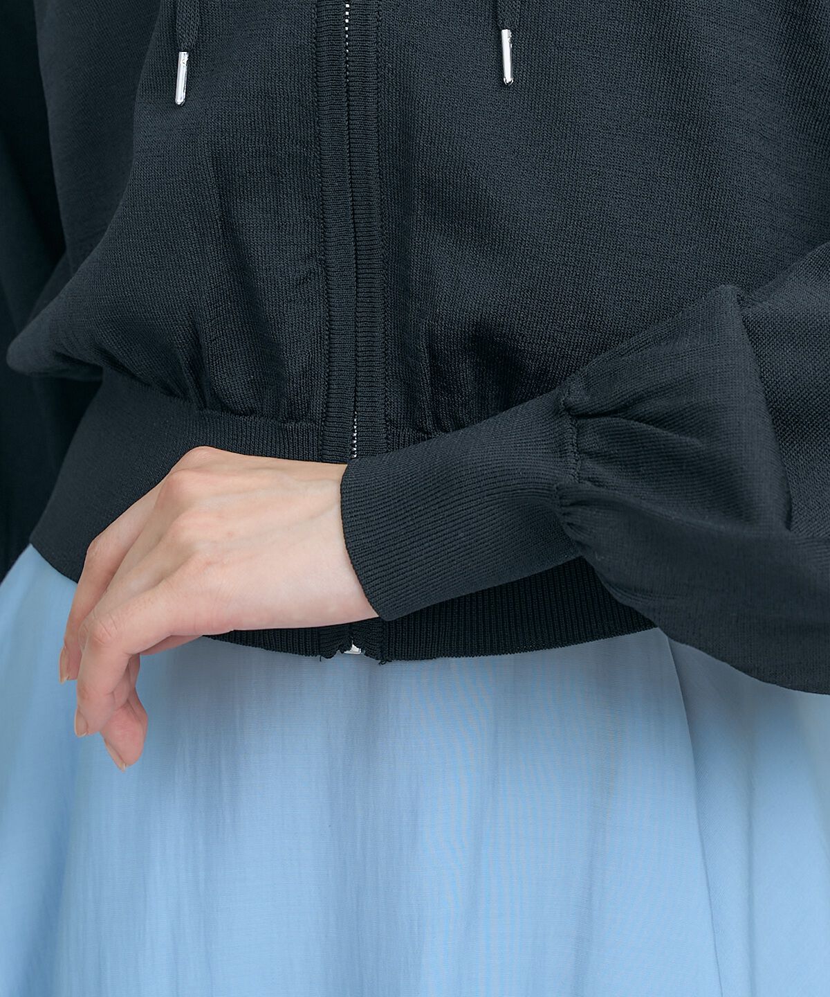 アンドクチュール「UVカットZIPパーカー」|パーカー|